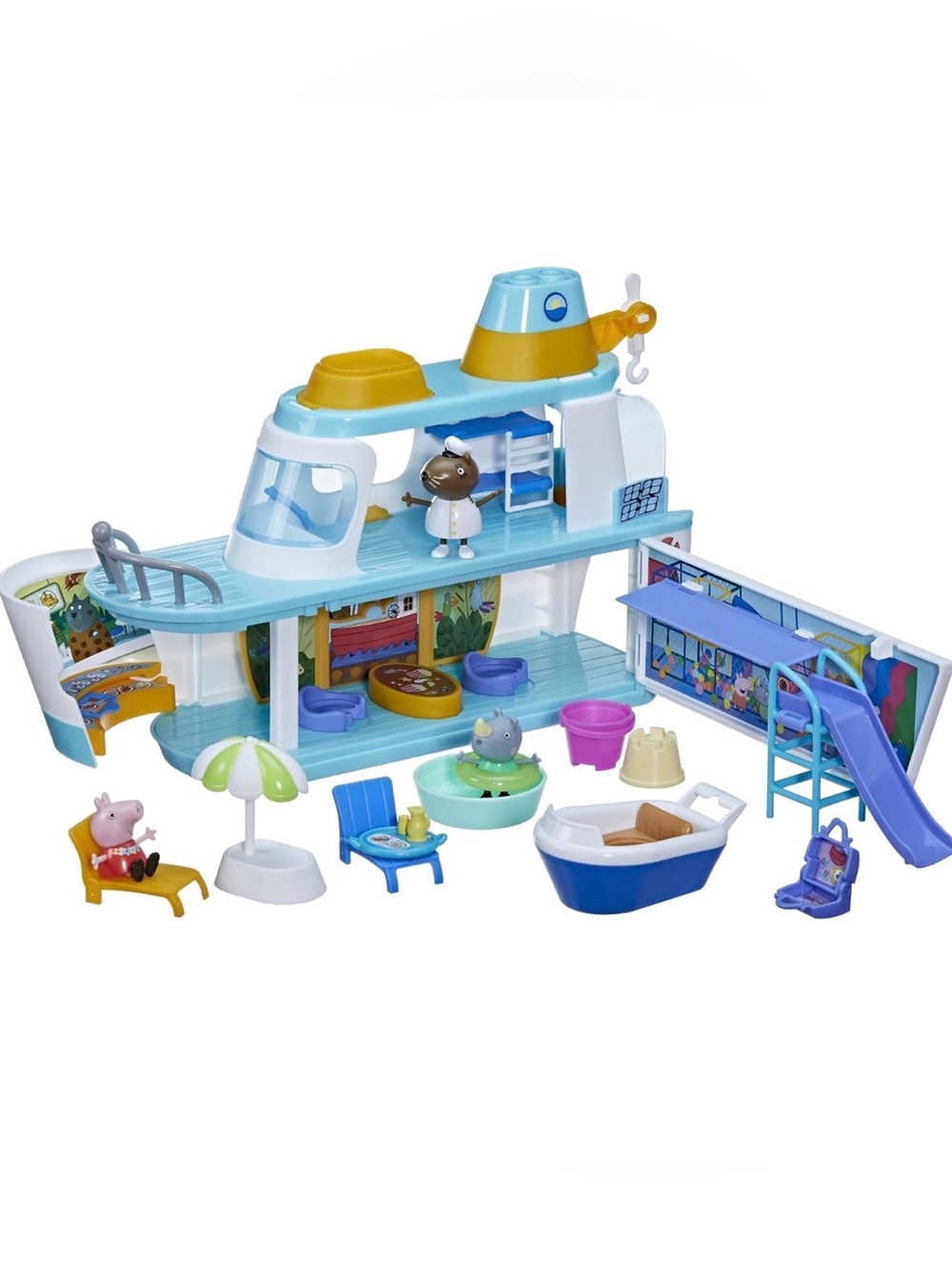 Peppa Pig Cruise Ship Playset - MultiLevel with figures